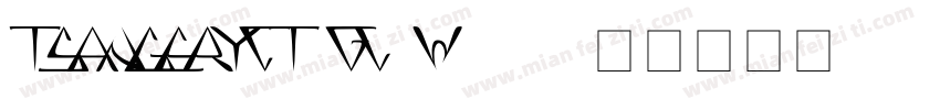 TsangerYCT GL W03字体转换